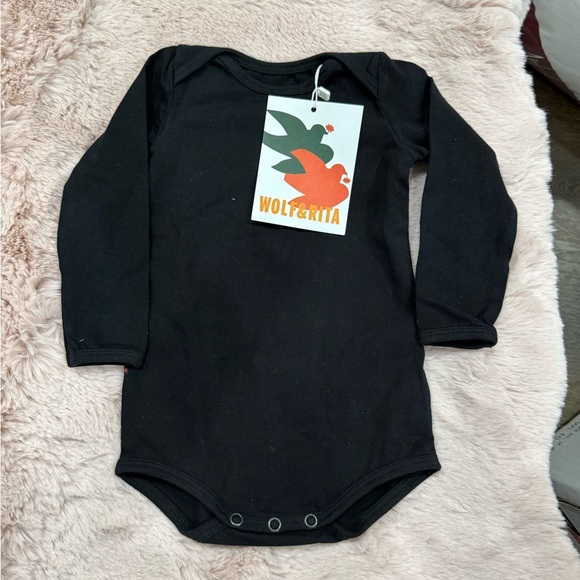 WOLF AND RITA 'TALES OF THE LAND AND SEA' AURORA  BABY BODYSUIT SET - Picture 12 of 15